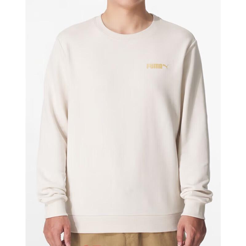 PUMA Men s Crew Neck Pullover Sweatshirt L
