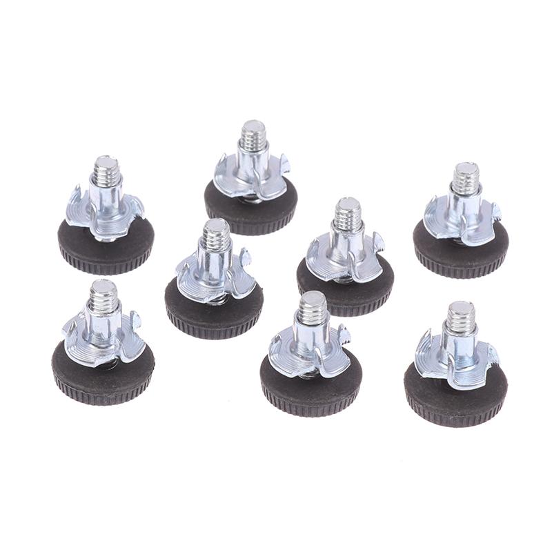 20Pcs M6 Thread Adjustable Furniture Levelers Screw In Chair Feet Durable Easy To Use Adjustable Furniture Feet Leg Levelers
