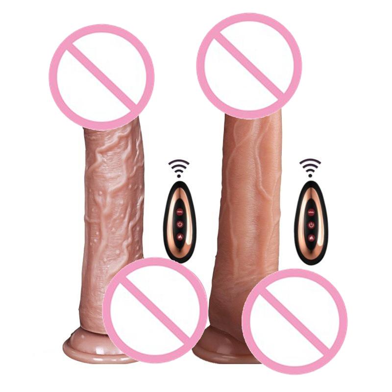 Thrusting Dildo Vibrator Sex Toys Realistic Dildos For G Spot Anal Stimulation Remote Control Penis Adult Toy For Women Couple