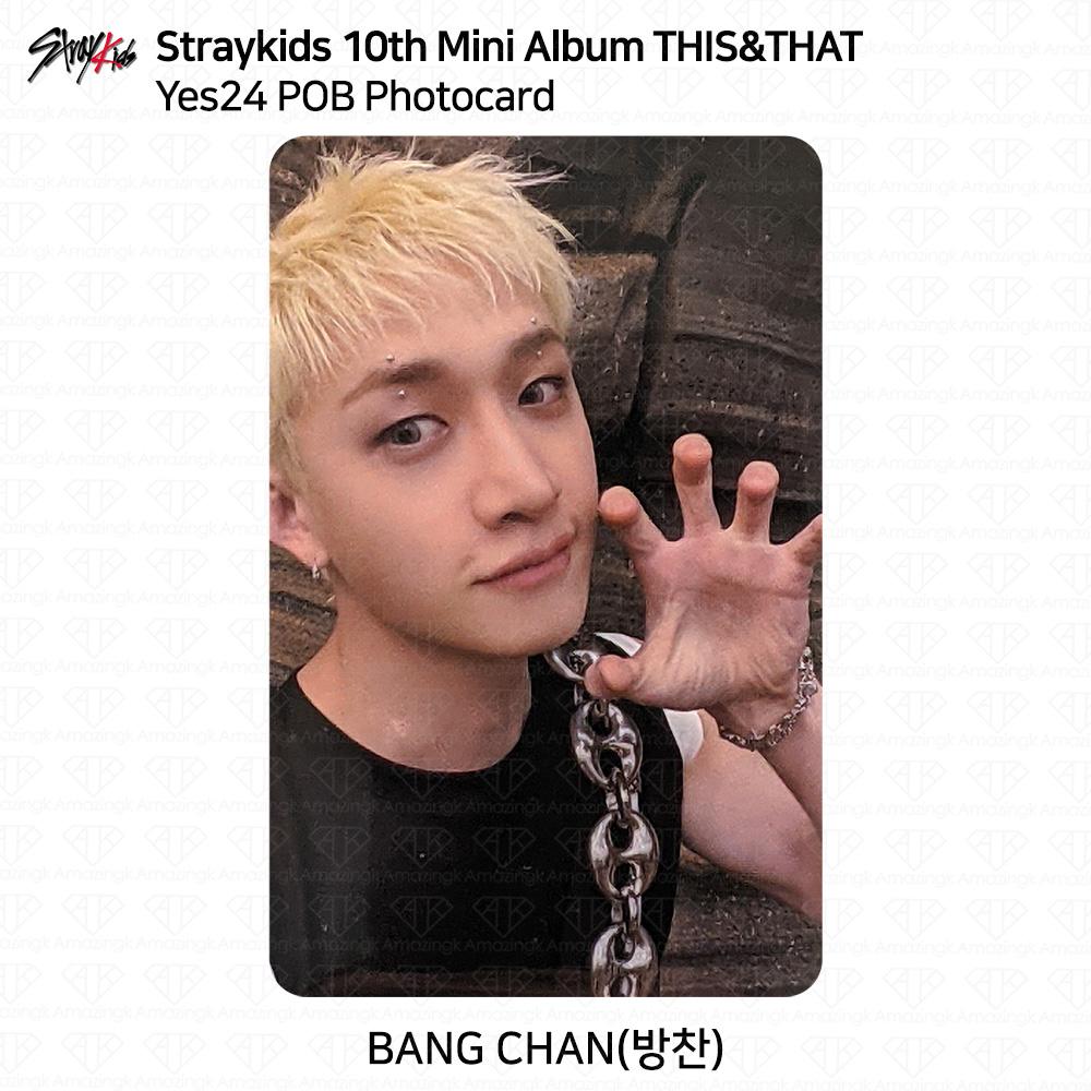 Stray Kids SKZ 10th Mini Album THIS & THAT Yes24 POB Photocard