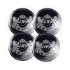 For Audi  A856MM Car VIP Badge Wheel Center Hub Caps Sticker Tire Rim Covers Stickers Auto Accessories For Audi BMW Benz Volvo Skoda Honda