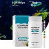 100Pcs Aquarium Test Strips Freshwater Saltwater Aquarium Water Test Strips Water Tester Paper Easy To Use