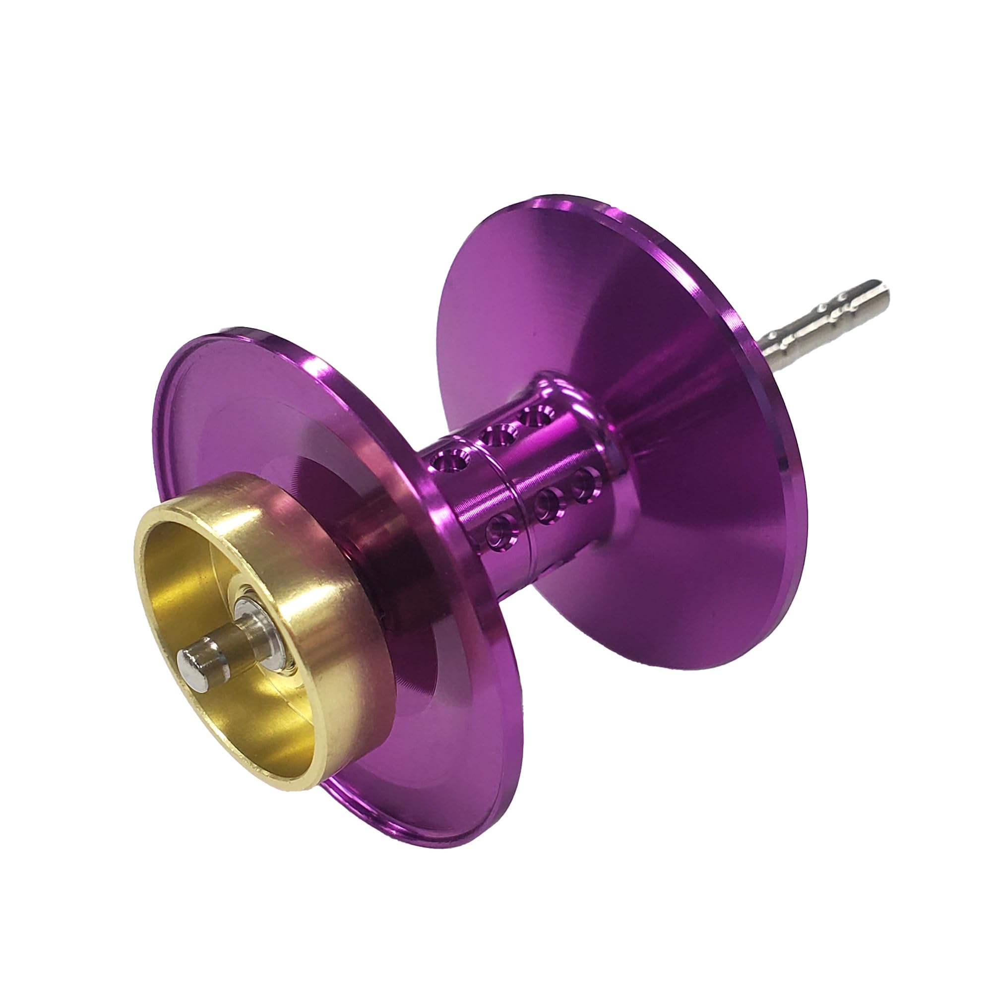 

VISPREA For Daiwa Tatula DAIWA TATULA CS 100 Compatible Bait Reel Replacement Spool Deep Groove Spool Bait Spool Metal Spool Renovation Replacement фиолетовый