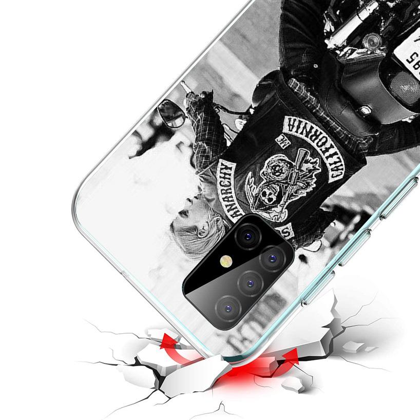 Sons Of Anarchy Black Phone Case For Samsung Galaxy A17 A16 A15 A14 A13 A57 A56 A55 A54 A53 A37 A36 A35 A34 A33 A26 A25 A24 A23