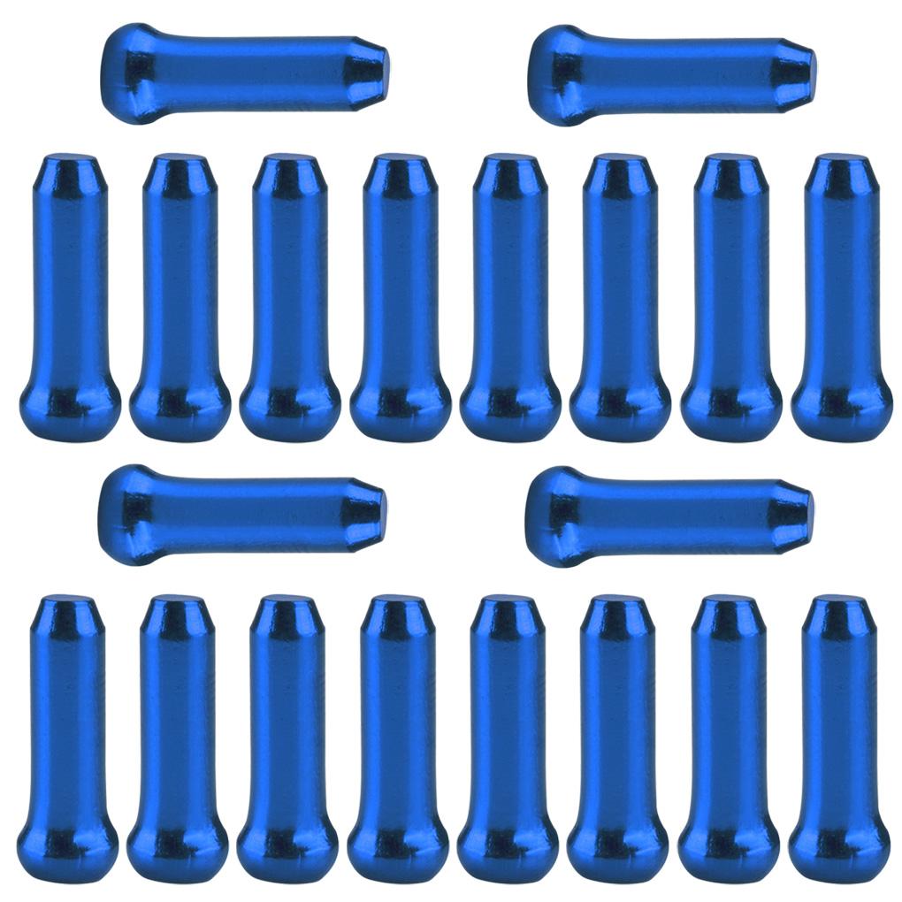 

20 Pcs/lot Bike Bicycle Brake Shifter Aluminum Inner Cable Tips Crimps Cycle Cycling Parts Derailleur Shift Cables End Caps