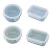 Airtight Lunch Box Food Container Clip Lock Seal Storage Box Clear Mini