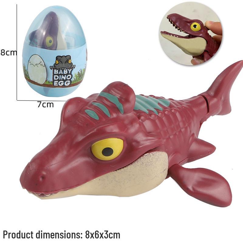 Cross-Border Tyrannosaurus Rex Articulated Dinosaur Egg Pack Toy
