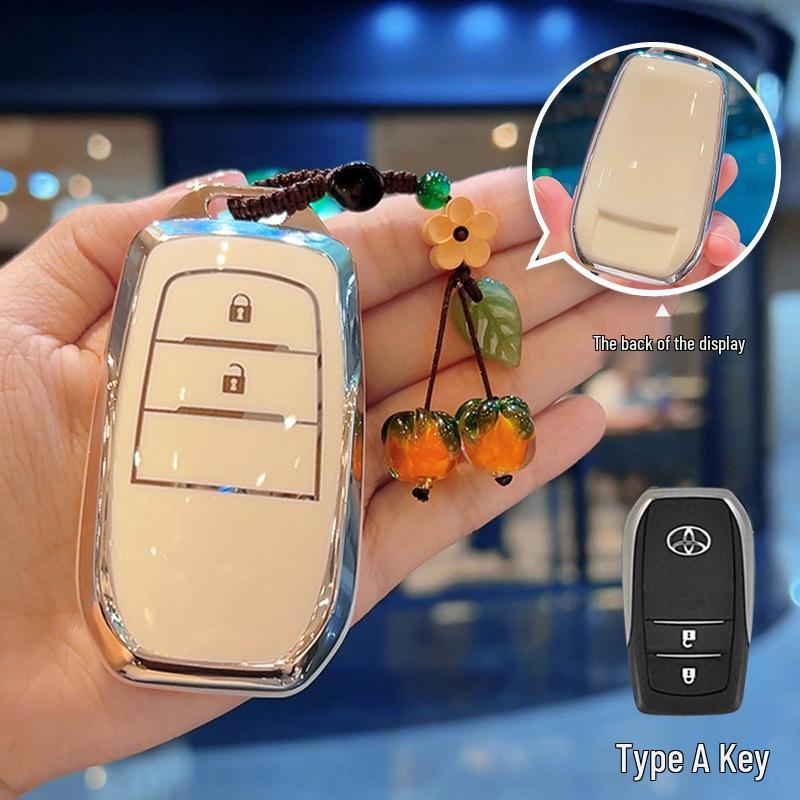 Toyota Key Cover for Camry, Corolla, RAV4, Land Cruiser, Avalon, and Viloran (Women's Edition).
