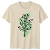 Minimalist Abstract Tree Nature TShirt Botanical Art Nature Birthday Gift