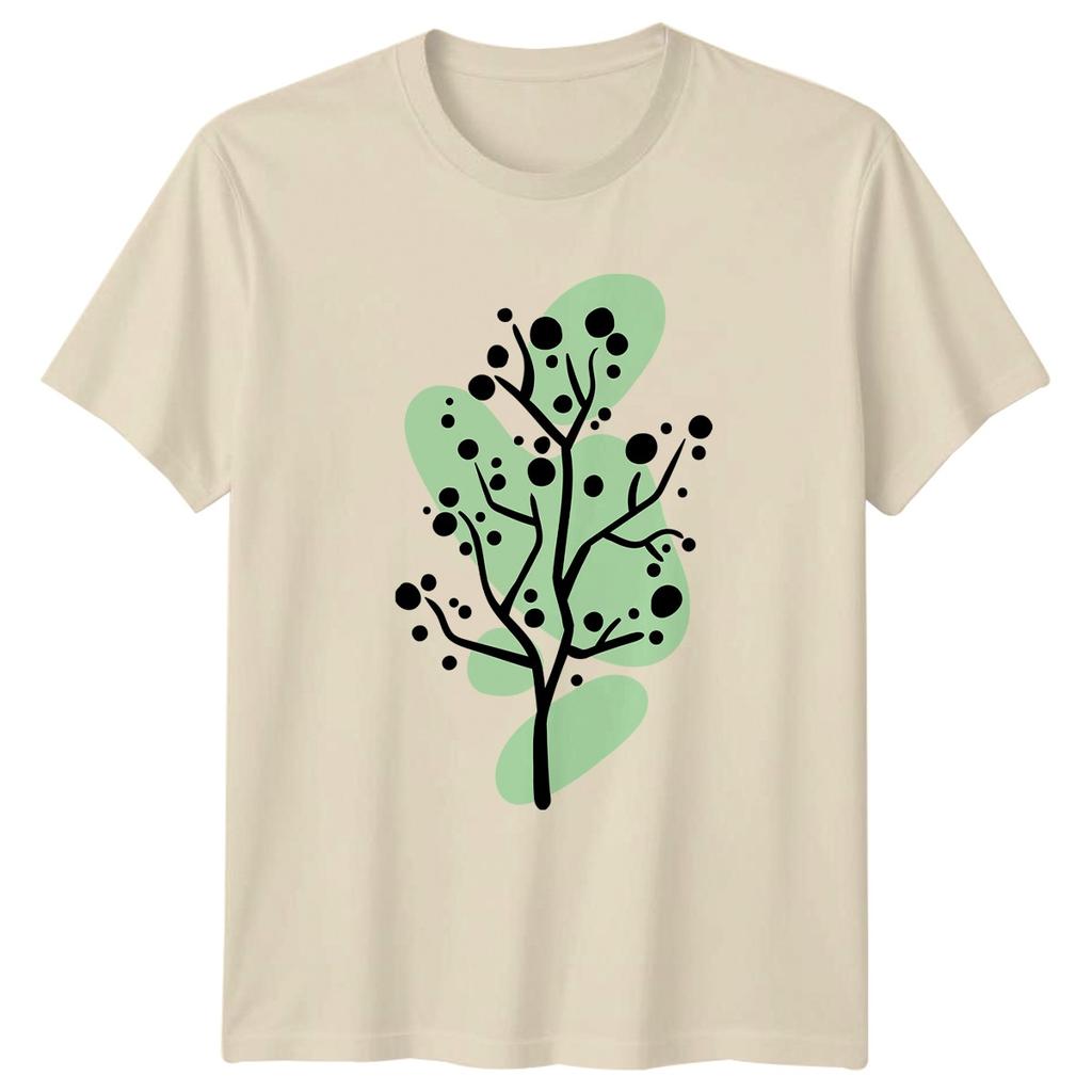 Minimalist Abstract Tree Nature TShirt Botanical Art Nature Birthday Gift