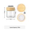 Food Grade Sealed Glass Storage Jar for Tea, Coffee & More