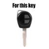 Auto Remote Key Case For Suzuki Swift Liana Aerio Jimny Samurai Amagatarai Grand Vitara Engines Only 2 Button Silicone Key Cover