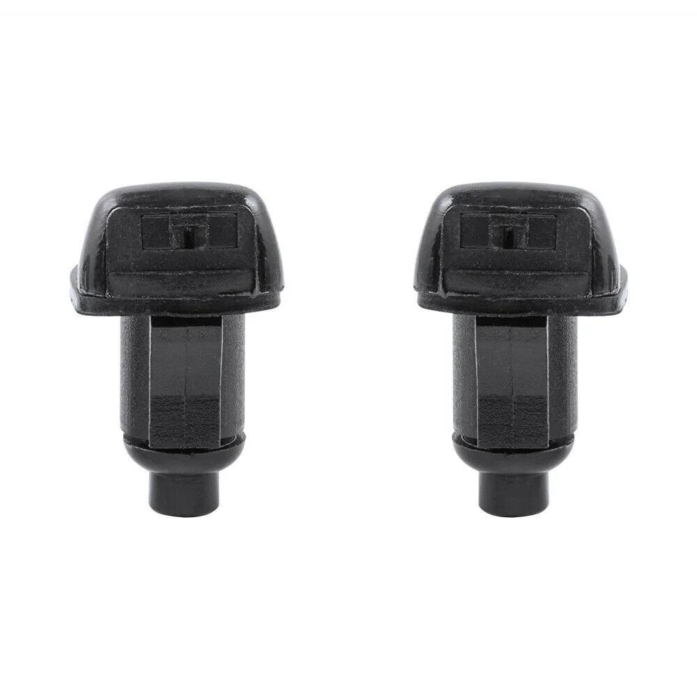 2 Pcs Universal Car Front Windscreen Washer Nozzle Wiper Spray Jet For Jeep Grand Cherokee 2011-2021