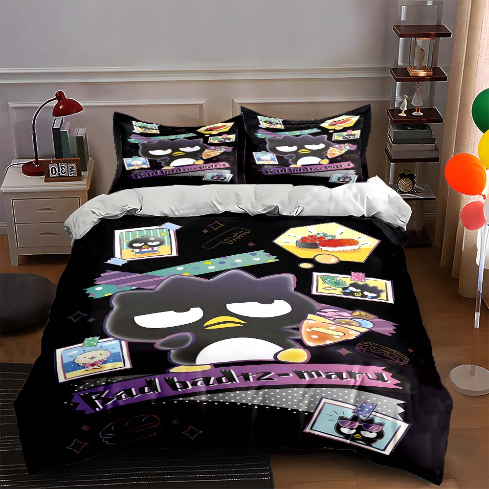 

Cartoon penguin graphics. Bedding Duvet cover sets Duvet covers Pillowcases gifts (1 * Duvet Cover 2 * Pillowcases, without duvet insert) 135x200cm