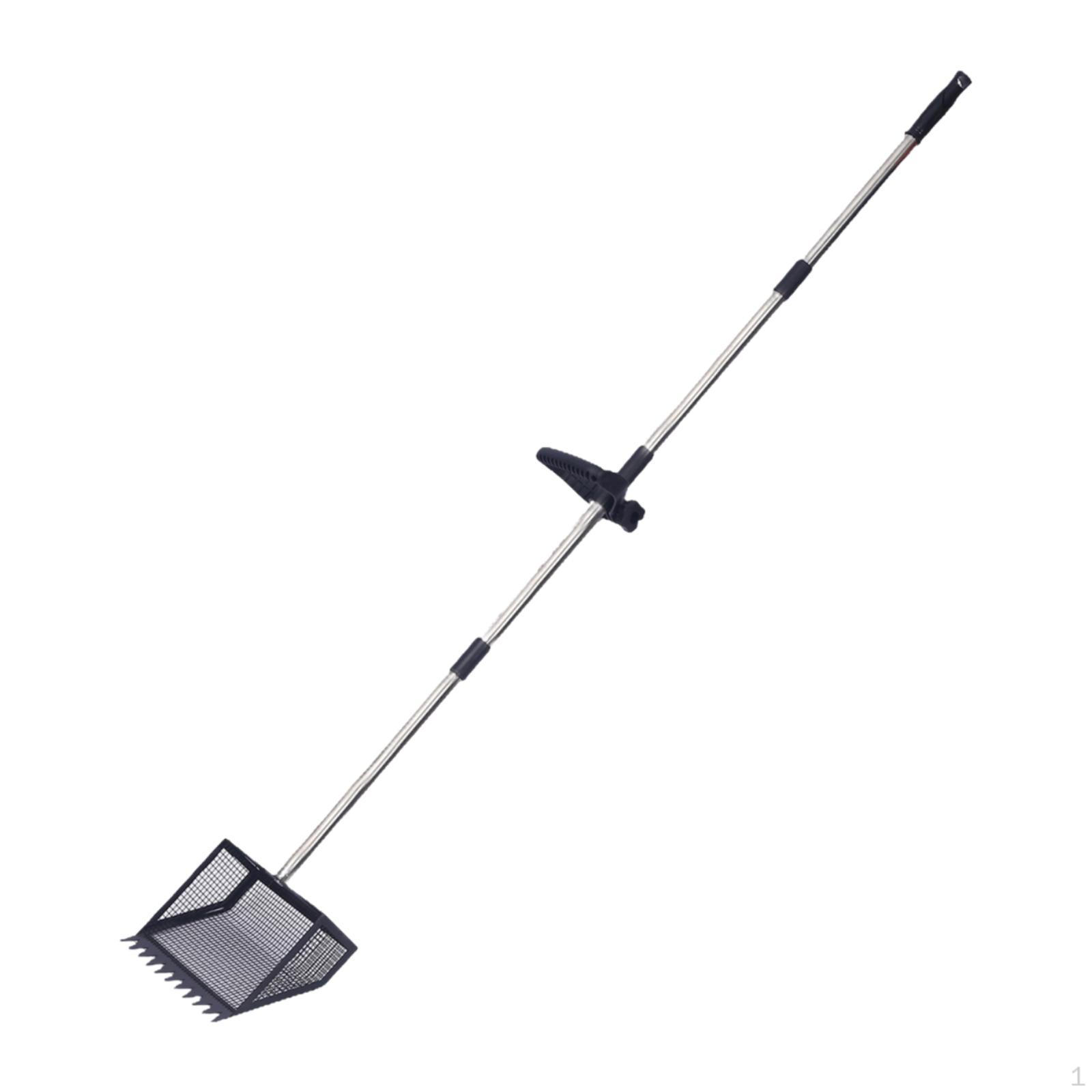 

Наполнитель для кошачьего туалета Регулируемая длина Глубокий er Домашний Просеиватель Инструмент для просеивания для Курятника Котенок Животноводство Ферма Style C