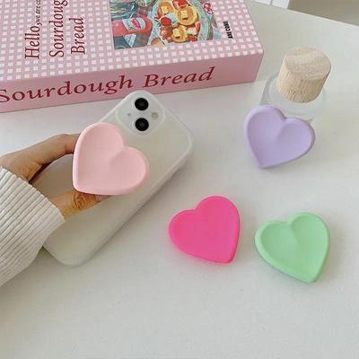 Ins Hearts Silicone Phone Grip & Stand – 2-in-1 Function! Universal for iPhone/Samsung/Xiaomi/Huawei Smartphones
