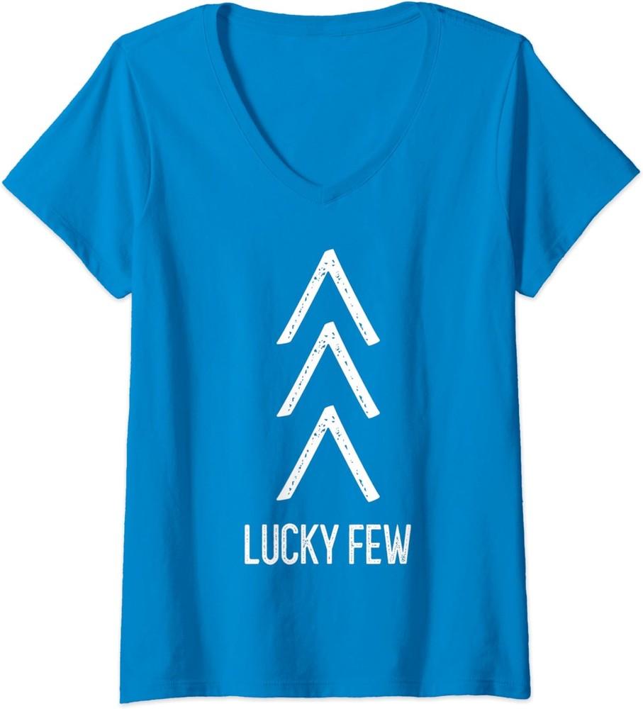 National Down Syndrome Awareness Month The Lucky Few Ladies  V-Neck Tshirt Unisex T-Shirt S