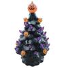 Işıklı Seramik Cadılar Bayramı Ağacı Masa Üstü Cadılar Bayramı Dekorasyonu Cadılar Bayramı Ağacı Balkabağı Işığı