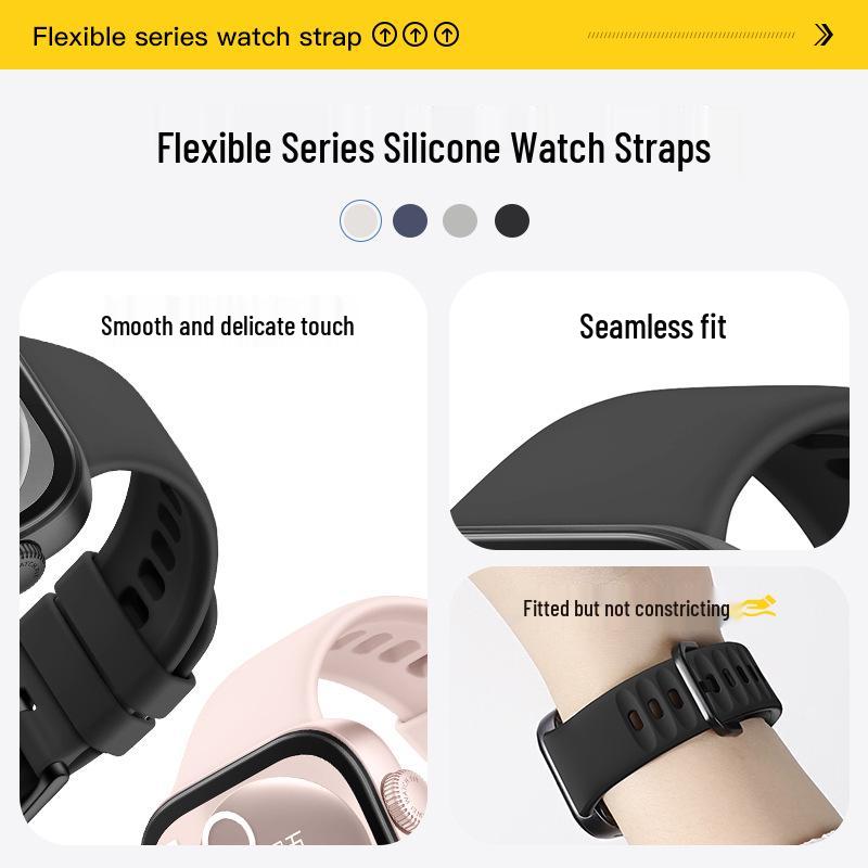 Kompatibel mit der Huawei Fit4 Uhr, mikrotexturiertes Silikonarmband, gleicher Stil wie das originale HUAWEI FIT3 Armband.