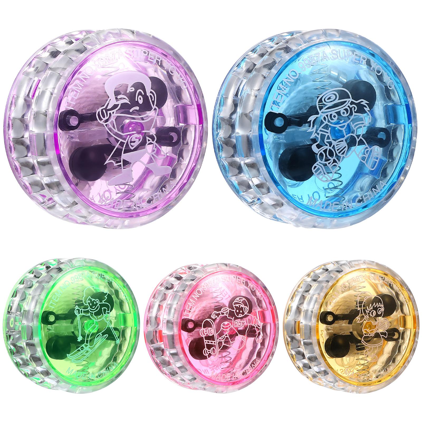 

3Pcs Luminous Yo-yo Ball Pull Line Yoyo Ball for Kids Light Up the Fun Brighten Up Child s Playtime Children s Toys Random Color