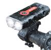 Lamp strong LED bike lights front + rear USB light set bike flashlight