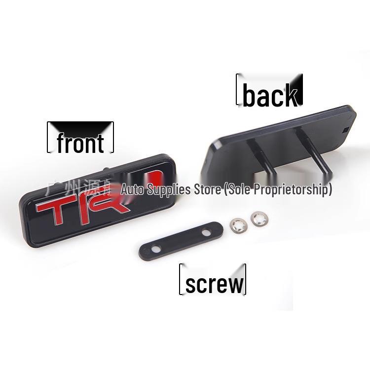 3D Grille Emblems for TRD, SI, BMW M, RS Sports Cars