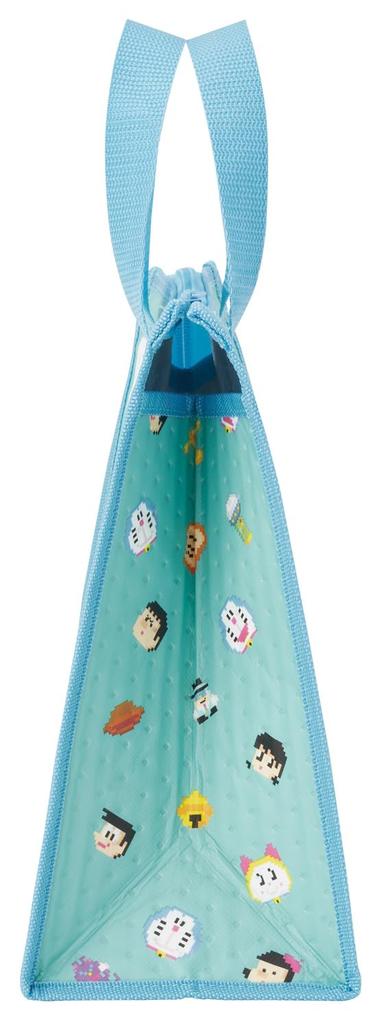 Skater Lunch Nonwoven X Sanrio Doraemon Dot Bag, Fabric, Insulated, 26.5 27cm, "I'm Doraemon" Design, FBC1-A