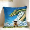 D-Dragon Anime Pillow Case  Comfy Pillow Cover For Sofa Home Decor Funny Cushion Cover