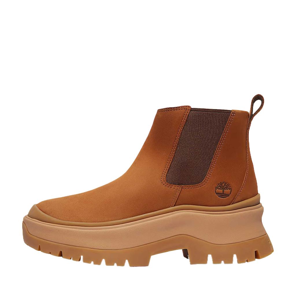 Timberland Roxie Lane Skórzane Wygodne Klasyczne Modne Modne Kostki Chelsea Buty Damskie Brązowe TB0A28XMEM7