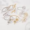 Punk Metal Leaves Flower Upper Arm Bracelets Bangles For Women Girls Cuff Bangle Adjustable Armlets Hand Jewelry Men