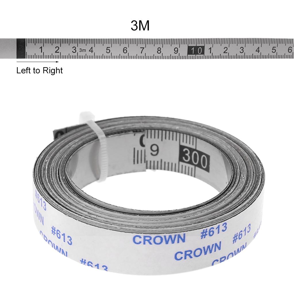 Miter Track Tape Measure Self Adhesive Metric Scale Ruler For T-track Router