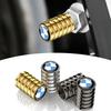VOQO2 4Pcs Car Wheel Tire Valve Caps Tyre Rim Stem Covers Airdust Waterproof For BMW 1 3 5 7 series X1 X2 X3 X5 X6 G30 G20 G11 G12 F40