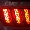 Car Taillights Sticker Decorative Smoke Film Honeycomb Car Rear Tail Light Stickers Rear Lamp Cover Tail Light DIY Trim Sticker