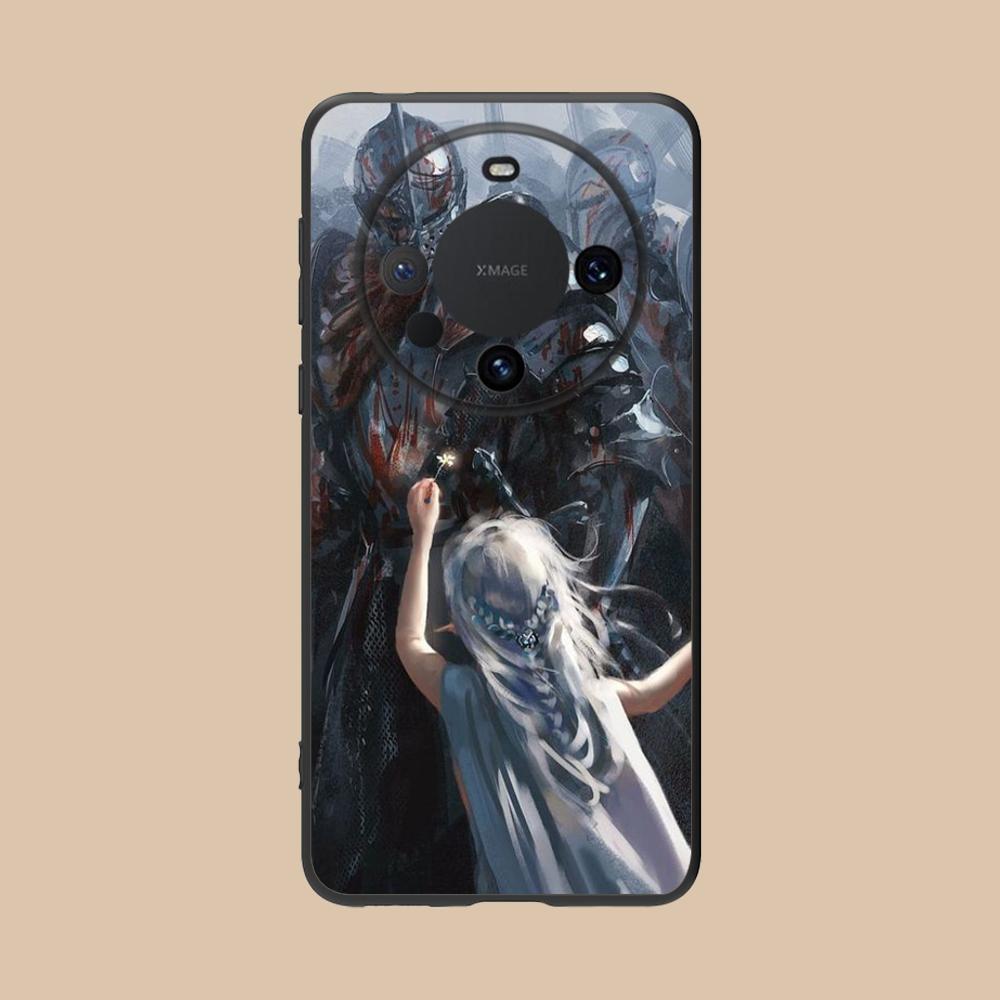 Anime Ghostblade Mobile Phone Case for Huawei Mate 60 50 40 30 20 10 Pro Plus Lite E 5G Colorful Printing Cover Cellphones Cover