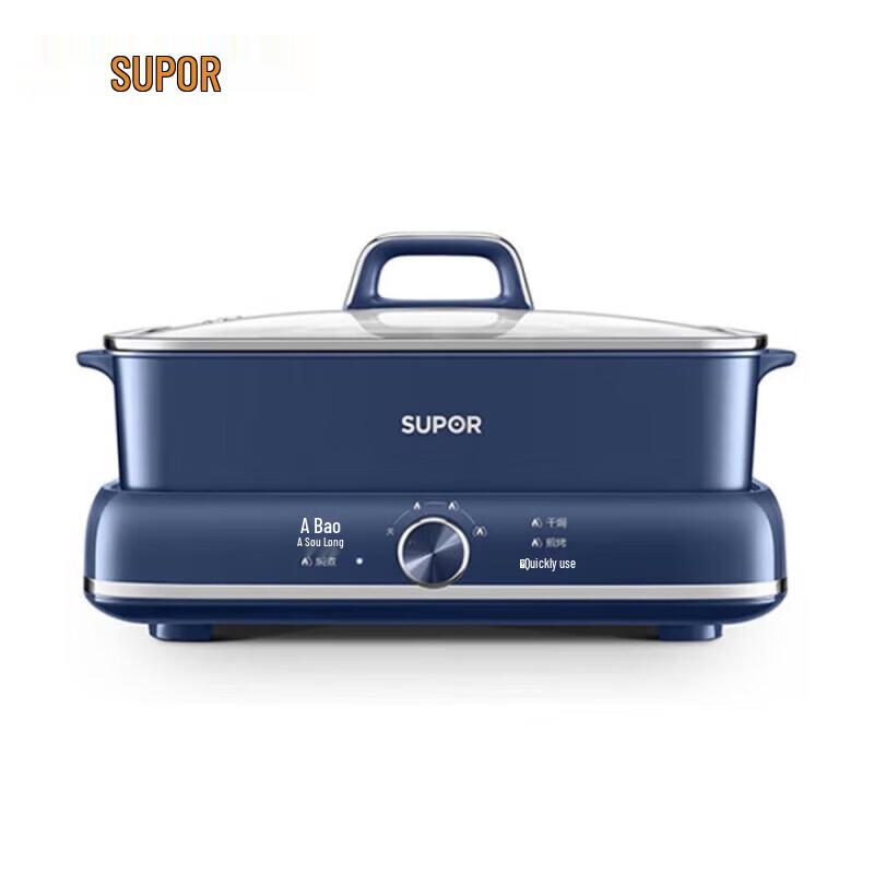 SUPOR 6L Multi-functional Electric Hot Pot with Divider CN plug (adapter included)