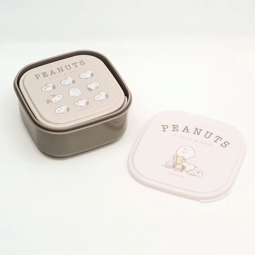 OSK PEANUTS EVERYDAY SSP-22 Sealable Containers (2-Pack) 360/550ml