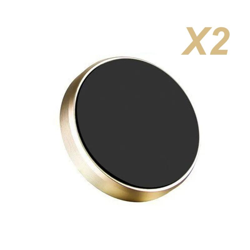 2pcs Super Magnetic Car Phone Holder Suitable for Mobile Phone GPS Stand Dashboard Wall Mounted Car Magnet Sticker