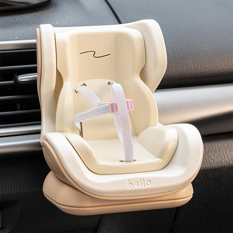 Car Seat Pull Cloth Safety Seat Vinyl Doll Blind Box Plush Ornaments Toy Car Accessories