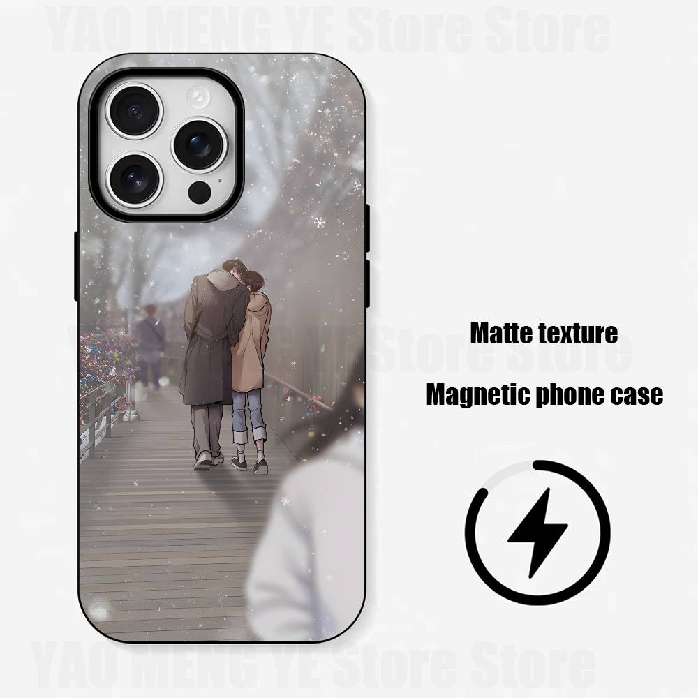 

M-Mondays S-Saviors Frosted Soft For Phone Case For Iphone 11,12,13,14,15,16,17 Pro Max XS Wireless Charge Magnetic Bumper Cover iPhone16pro