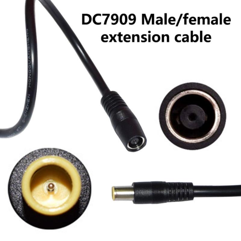 DC8mm Extension Cable, 14AWG Male to Female Adapter Connectors Cable for Solar Generators and Panel