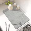 Kitchen Countertop Drain Mat Absorbent Non-slip Mat Tableware Drying Mat Cup Mat Insulated Tea Table Bar Mat