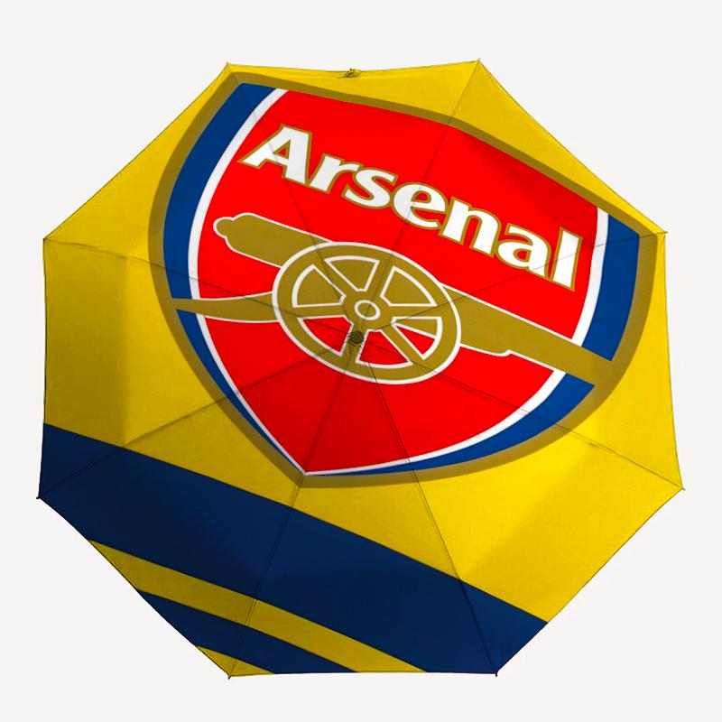 1pc A-Arsenal4 Umbrella, Sun Protection, And UV Shielding. It Has Eight Sturdy Ribs for Outdoor Use And Perfect As a Holiday Gift