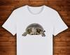 Turtle Tortoise Spirit Animal / T Shirt Unique Design Street Wear Art Urban Graphic Tees Top