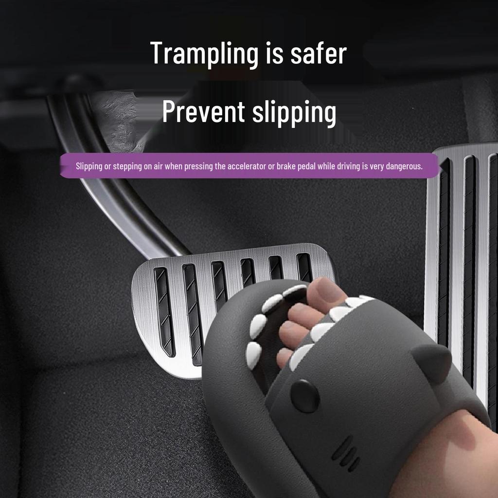 Aluminum Alloy Wear-Resistant Pedal Cover for Xiaomi SU7/YU7 Accelerator and Brake Modification