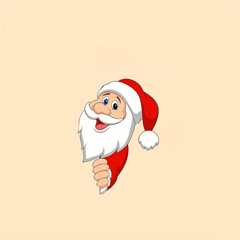 Christmas Car Decal Sticker Creative Window Bumper Sticker with and for Holiday Vehicle Decoration