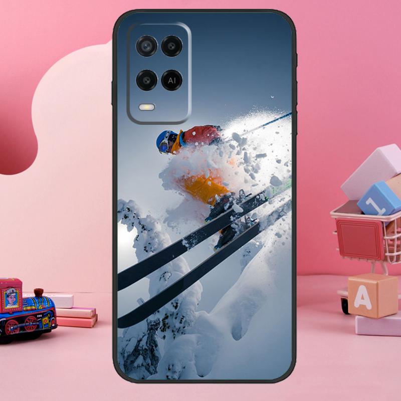 Ski Neige Snowboard Hülle Für Oppo A98 A78 A18 A38 A58 A60 A80 A40 A77 A57 A17 A74 A54 A94 A96 A76 A16 A15 A5 Pro
