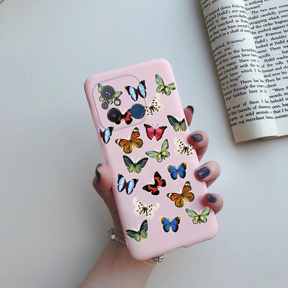 For Xiaomi Redmi 12C Case Cute Love Heart Phone Case Bumper Back Shockproof Soft TPU Cover For Redmi 12C 12 C Case Fundas 6.71''