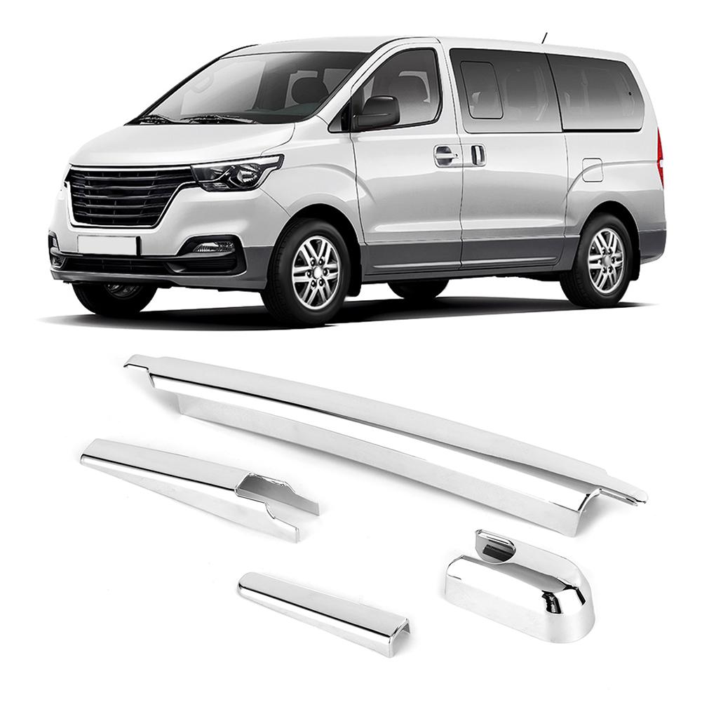 4pcs ABS Rear Windshield Wipers Cover Trim Fits for Hyundai Grand Starex H1 2019