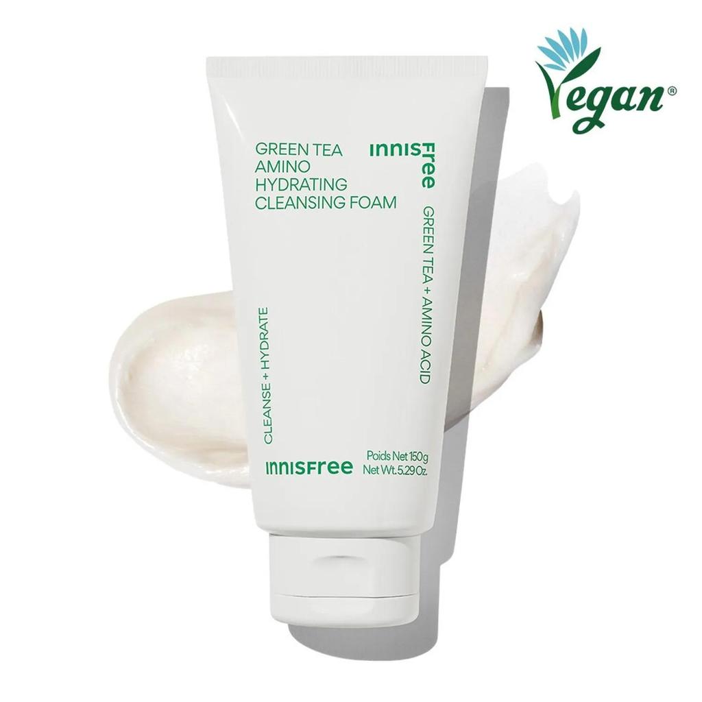 Innisfree Grüner Tee Amino feuchtigkeitsspendender Reinigungsschaum 150 g