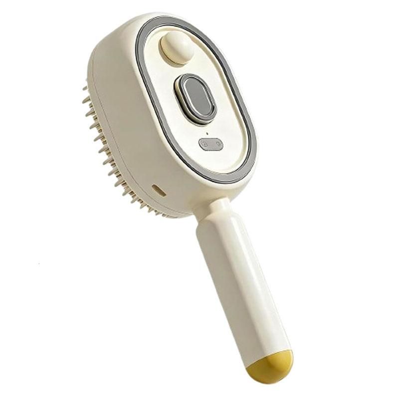 Electric Spray Air Cushions Massage Comb 3 in 1 Self Cleaning Steam Essential Oil Brush Rechargeable Spray Scalp Massager Combs